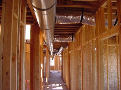 Duct work in Matthews, NC by Pinevilles Finest HVAC
